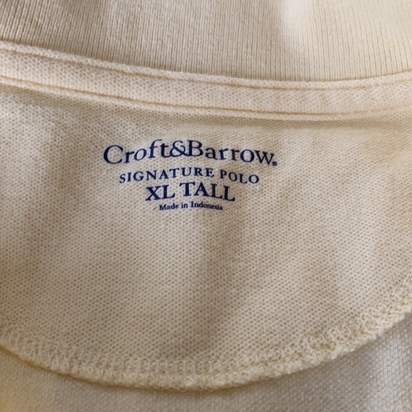 Croft & Barrow Signature Polo shirt XLT - Picture 2 of 2